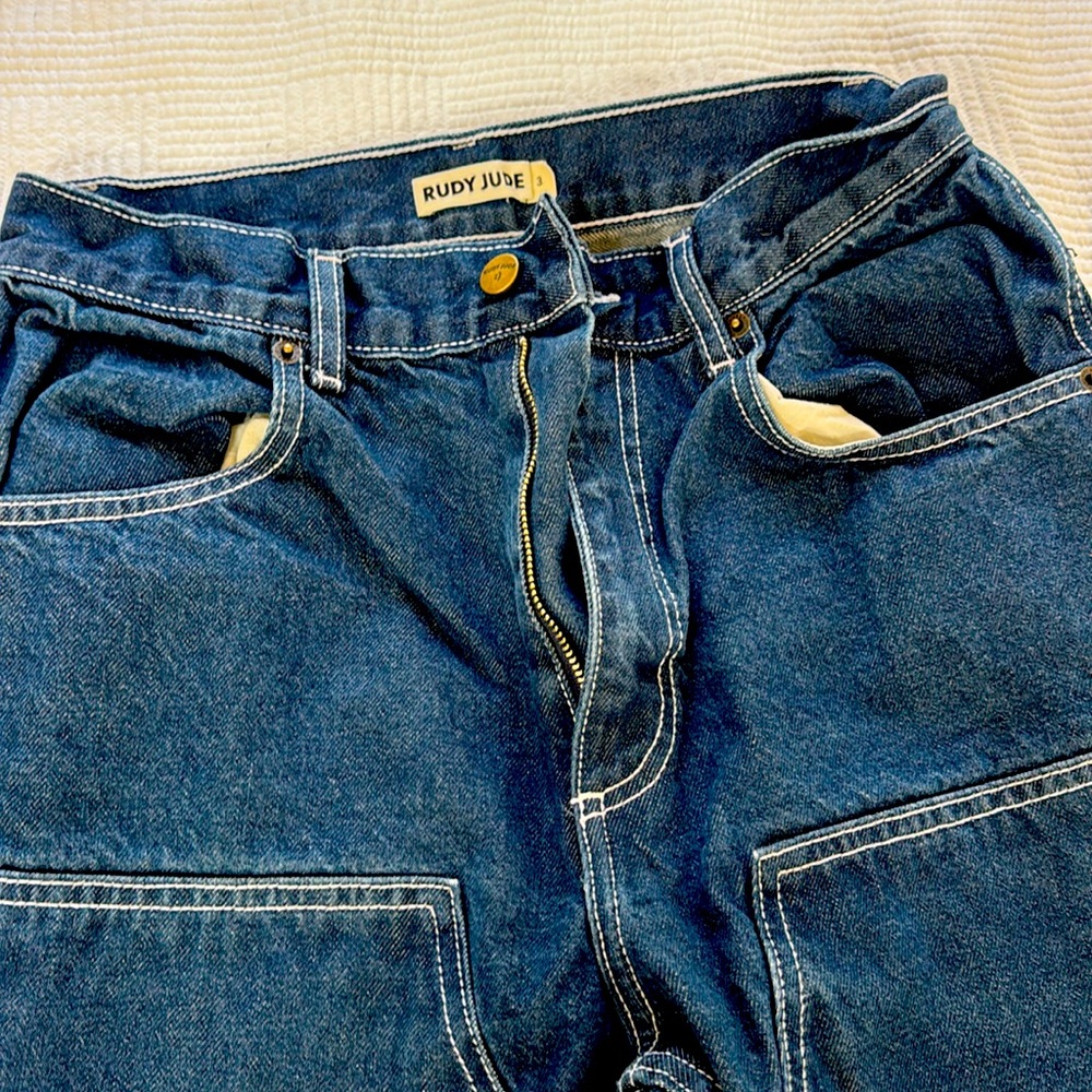 Like new custom inseam Rudy Jude Adult Utility Jean, Inseam:  30”